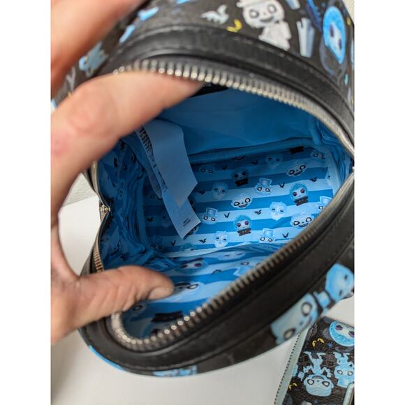 Disney Parks LOUNGEFLY Funko Pop 2021 HAUNTED MANSION Mini Backpack + Wallet main image 7